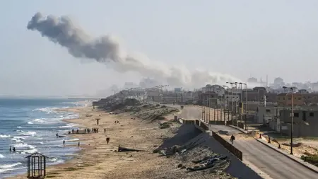 جهود التهدئة: 185 يومًا من الصراع في غزة ورحلة نحو اتفاق وقف إطلاق النار جهود التهدئة: 185 يومًا من الصراع في غزة ورحلة نحو اتفاق وقف إطلاق النار