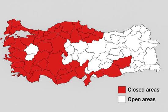 المناطق التي توقفت عن منح الإقامة في تركيا 2025.. خريطة كاملة للجالية العربية