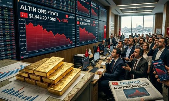 الذهب يتراجع في تركيا.. انخفاض جديد بأسعار الكيلوغرام