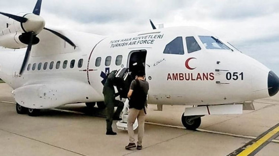 القوات الجوية التركية تنفذ مهمة إنقاذ عاجلة لإنقاذ حياة مريض