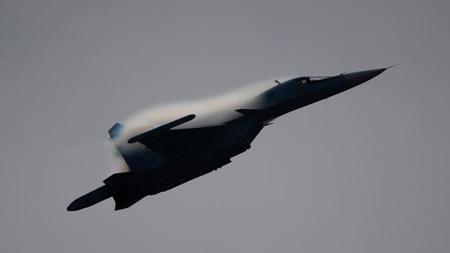 روسيا تعلن تحطم طائرة مقاتلة أثناء جولة تدريبية