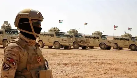 الجيش الأردني يعلن اسقاط طائرة مسيرة مفخخة قادمة من سوريا الجيش الأردني يعلن اسقاط طائرة مسيرة مفخخة قادمة من سوريا