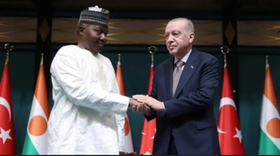 أردوغان: تركيا تقف إلى جانب النيجر في مكافحة الإرهاب