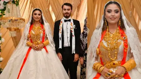 عريس تركي يتجاوز نقوطه الـ 6 ملايين ليرة و4 كيلوغرام ذهب عريس تركي يتجاوز نقوطه الـ 6 ملايين ليرة و4 كيلوغرام ذهب