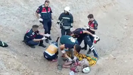 إنقاذ حياة سيدة فرنسية في تكيرداغ التركية بالصدفة وبطريقة عجيبة إنقاذ حياة سيدة فرنسية في تكيرداغ التركية بالصدفة وبطريقة عجيبة