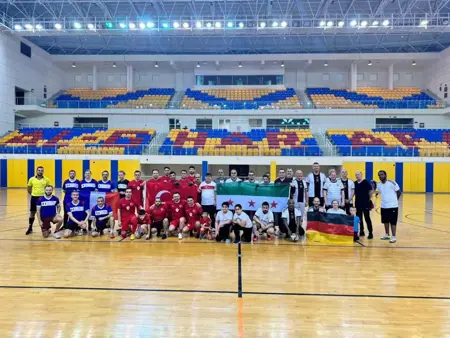 السفارة السورية في قطر تستقبل منتخب شباب سوريا لكرة القدم السفارة السورية في قطر تستقبل منتخب شباب سوريا لكرة القدم