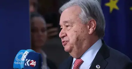 الأمين العام للأمم المتحدة يدعو لوقف الهجمات في مضيق هرمز