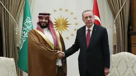 أردوغان يجري محادثة هاتفية مع ولي العهد السعودي أردوغان يجري محادثة هاتفية مع ولي العهد السعودي