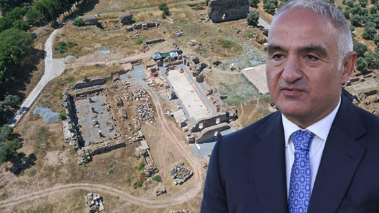 الكشف عن حوض أثري عمره ألفا عام يتّسع لـ300 شخص في مدينة تراليس القديمة غربي تركيا