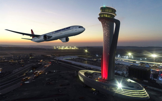 مطار إسطنبول والخطوط التركية يواصلان الصدارة أوروبياً