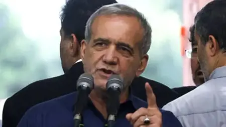 الرئيس الإيراني:" إغتيال إسرائيل لهنية في طهران لن يبقى دون رد وردنا قادم" الرئيس الإيراني:" إغتيال إسرائيل لهنية في طهران لن يبقى دون رد وردنا قادم"