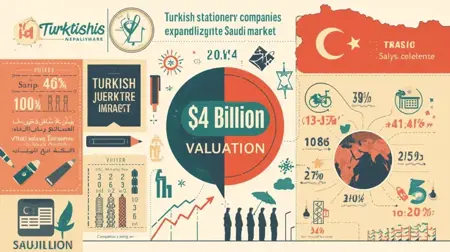 القرطاسية التركية تغزو السوق السعودي