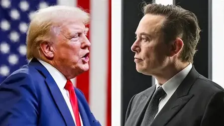 تصاعد التوتر بين ترامب وإيلون ماسك يُربك الأسواق تصاعد التوتر بين ترامب وإيلون ماسك يُربك الأسواق