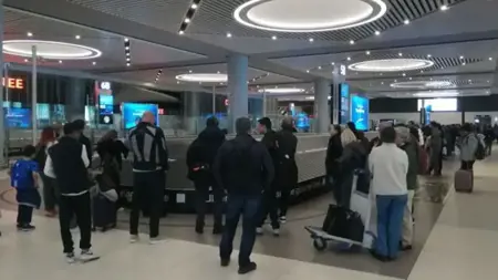 ازدحام غير مسبوق في مطار إسطنبول ازدحام غير مسبوق في مطار إسطنبول