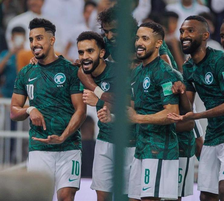 الوصف: المنتخب السعودي