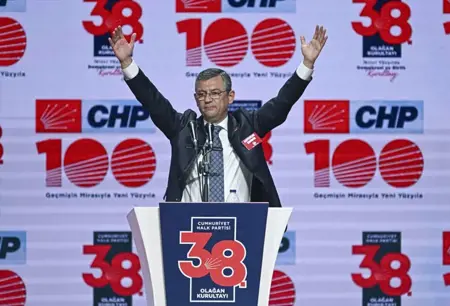 حزب الشعب الجمهوري: أوزغور أوزال يتقدم وحيدًا لرئاسة الحزب