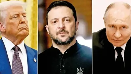 ترامب يتحدث هاتفياً مع بوتين وزيلينسكي قبيل قمة الناتو ويتفقان على مواصلة الحوار بأنقرة