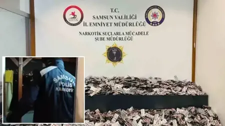 عملية أمنية في سامسون تضبط 49 ألف حبة مخدر