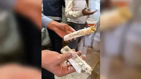 ضبط طنين من حلوى "الراحة التركية" المتعفنة في شانلي أورف ضبط طنين من حلوى "الراحة التركية" المتعفنة في شانلي أورف