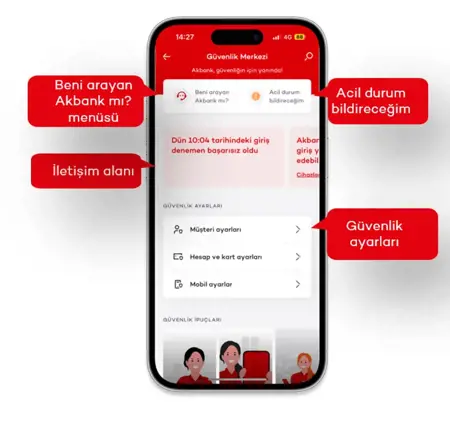 Akbank تُطلق “مركز الأمان” لتسهيل إدارة الأمان الرقمي