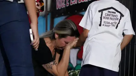 جريمة وحشية بالبرازيل: قتل 4 أطفال بـ"البلطة" جريمة وحشية بالبرازيل: قتل 4 أطفال بـ"البلطة"