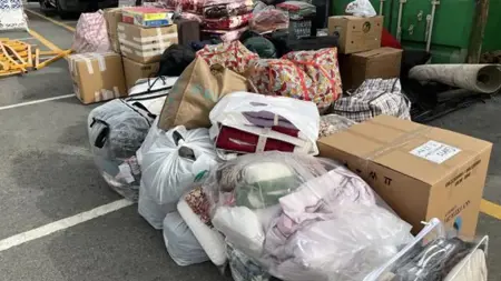 العراق يرسل 136.5 طنا من المساعدات إلى تركيا على متن 26 طائرة  العراق يرسل 136.5 طنا من المساعدات إلى تركيا على متن 26 طائرة
