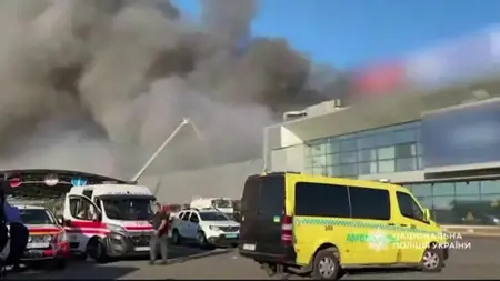 روسيا تقصف مركزاً تجارياً في أوكرانيا بمسيّرتَين.. 16 قتيلاً و130 جريحاً