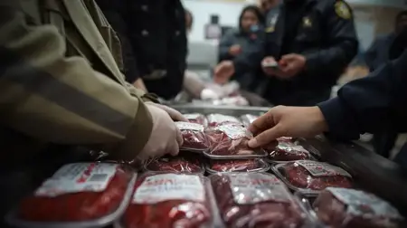 تركيا تكشف غش واسع بسجق «لحم بقر» وتعدم منتجات تركيا تكشف غش واسع بسجق «لحم بقر» وتعدم منتجات