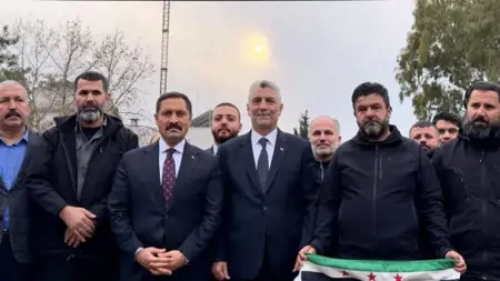 وزير التجارة التركي يعلن فتح معبر "يايلاداغي" مع سوريا أمام حركة التجارة وزير التجارة التركي يعلن فتح معبر "يايلاداغي" مع سوريا أمام حركة التجارة