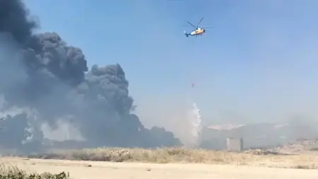 أجواء شديدة الحرارة.. الأرصاد التركية تكشف تفاصيل حالة الطقس في مناطق الحرائق أجواء شديدة الحرارة.. الأرصاد التركية تكشف تفاصيل حالة الطقس في مناطق الحرائق