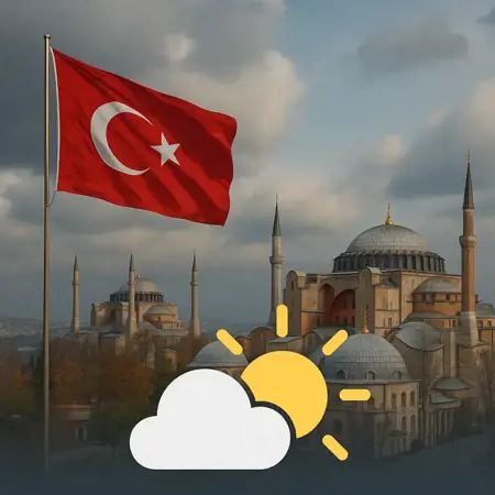 توقعات الطقس في تركيا للأسبوع القادم توقعات الطقس في تركيا للأسبوع القادم