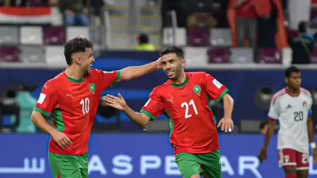 المغرب يتأهل لنهائي بطولة كأس العرب على حساب الإمارات