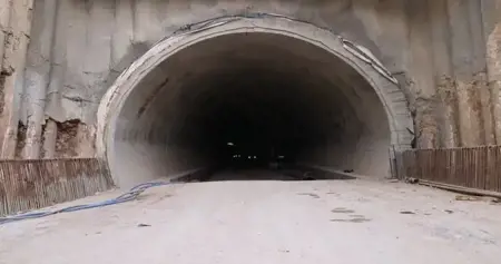 تركيا تبني أكبر نفق في هاتاي بطول 11.2 كم تركيا تبني أكبر نفق في هاتاي بطول 11.2 كم