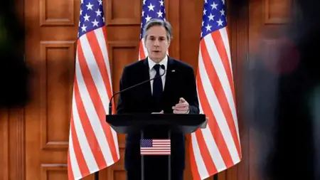 بيان من وزير الخارجية الأمريكي "أنتوني بلينكن " حول تأجيل زيارته إلى بكين بيان من وزير الخارجية الأمريكي "أنتوني بلينكن " حول تأجيل زيارته إلى بكين