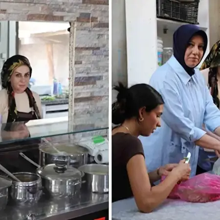 ناجية من الزلزال تحوّل مطبخ بيتها إلى مشروع
