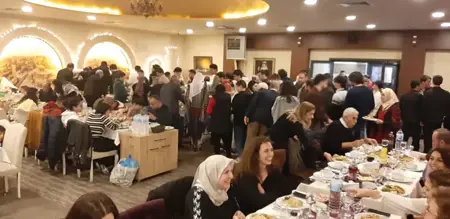 مائدة افطار رمضانية تجمع الجالية الفلسطينية في أنقرة بأبنائها مائدة افطار رمضانية تجمع الجالية الفلسطينية في أنقرة بأبنائها