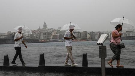 الأرصاد التركية تحذر  سكان مدينة إسطنبول