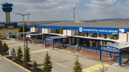 انتعاش حركة السفر في مطار كابادوكيا العام الماضي انتعاش حركة السفر في مطار كابادوكيا العام الماضي