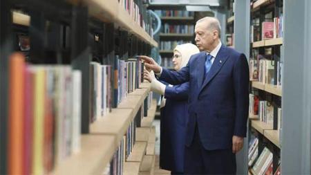 أردوغان يشارك في مراسم افتتاح مكتبة "رامي" الأكبر في تركيا