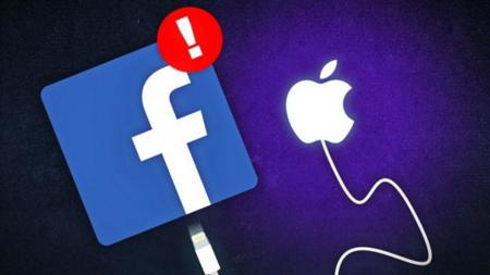 حرب كلامية بين عملاقي التقنية "فيسبوك" و"آبل"
