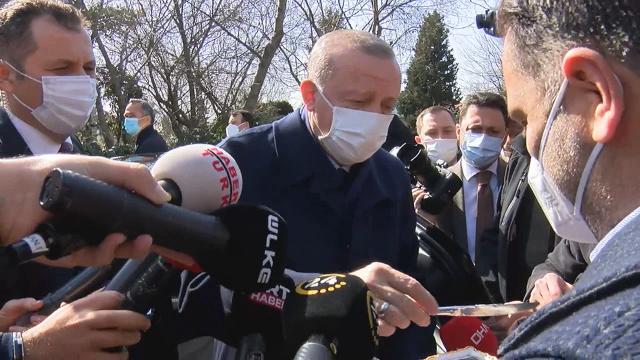 صور :الرئيس التركي رجب طيب أردوغان يزور مدينة قديمة يمتد تاريخها لـ 3 آلاف عام جنوب غربي تركيا